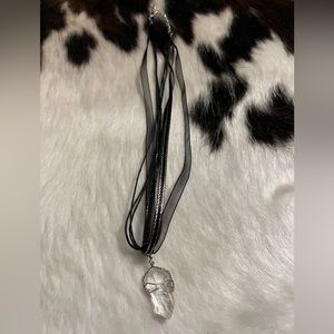 Beach glass necklace